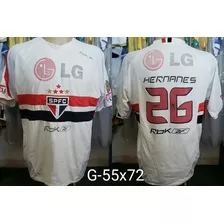 Camisa São Paulo Original 2006 Titular #26 Hernanes De Jogo