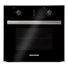 Horno De Empotrar A Gas Con Grill Eléctrico (gn) Challenger Hornos Mixtos Hg 2560 52l Negro 120v