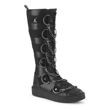 Tenis Botin Sneeker-405 Cadenas Veganos Aesthetic Industrial