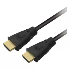 Cable Hdmi 7,60mts Macho/macho En Caja Xtech Xtc-370 Negro