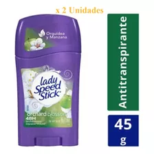 Desodorante Lady Speed Stick 45gr Orchard Blossom X 2 Unidad