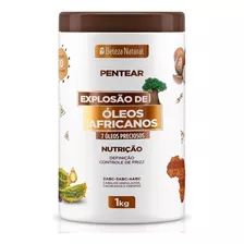 Creme Pentear Beleza Natural Explosão De Óleos Africanos 1kg