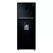 Heladera Con Freezer Samsung Inverter No Frost Negra 382lts