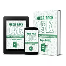 Planilha Loja Pack15 K Excel 100% Editável +brind. Gratis En