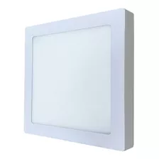 Painel Luminaria Sobrepor Led 12w 6500k Quadrado 16x16cm