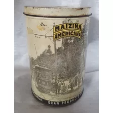 Maizina Americana De Lata 85 Años Aniversarios Coleccion.