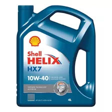 Cambio Aceite Shell Hx7 10w40+ F Aceite + Coloc 4l