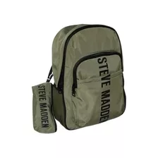 Mochila Steve Madden Verde Olivo