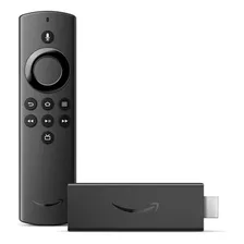 Fire Tv Stick Lite 2ª Geração Amazon Controle Remoto Por Voz Com Alexa E Atalhos Cor Preta