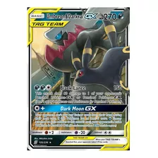 Carta Pokemon Umbreon E Darkrai Gx Original Copag 