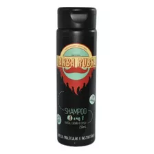 Shampoo 3 Em 1 Para Barba, Cabelo E Corpo 250ml Barba Rubra