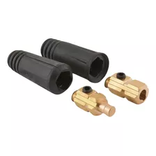 Par Engate Conector Rápido Macho E Fêmea 13mm Emenda De Cabo