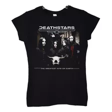 Polera Mujer Deathstars The Greatest Hits On Earth Metal Abo