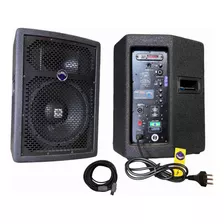 Kit Caixa Ativa + Passiva Turbox Tba 1000 Falante Driver Jbl