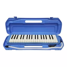 Melodica Adams 37 Teclas Azul Pianica Con Estuche Rigido