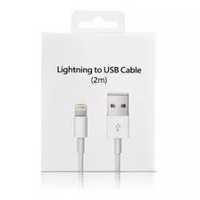 Cable Lightning 2 Metros Cargador Compatible iPhone