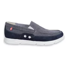 Zapatilla Urbana Pancha Hombre Zurich 3820 Tela Gamuza 