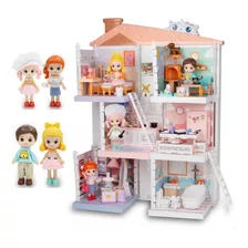 Casita Mini De Muñecas Accesorios Y Personajes Niñas Niños