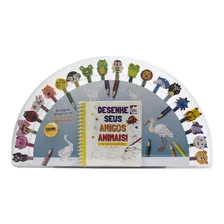 Um Livro-kit Divertido - Desenhe Seus Amigos Animais