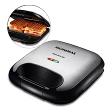 Sanduicheira Grill Antiaderente 750w P. Inox - S25 Mondial