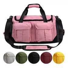 Maleta Deportiva Bolsa Gym Viaje Mochila Moda Fitness Bag