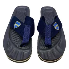 Ojotas Chanclas De Tela Futbol Estampadas Escudos