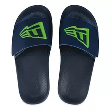 Chinelo Com Velcro New Era Flag Azul Marinho