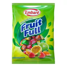 Bala Caramelo Mastigável Fruit Full Embaré Frutas 660g