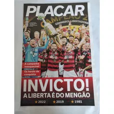 Pôster Gigante Flamengo Campeão Da Libertadores 2022 Invicto