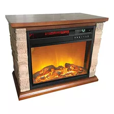 Lifesmart Chimenea Pequeña De Piedra Sintética Infrarroja De