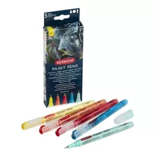 Rotuladores Permanentes Derwent Paint Pens Set 5 Pzas Elige