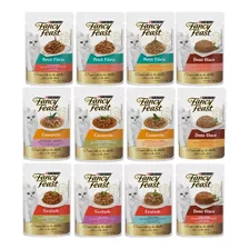 36 Sobres Fancy Feast Sabores Surtidos | 85g