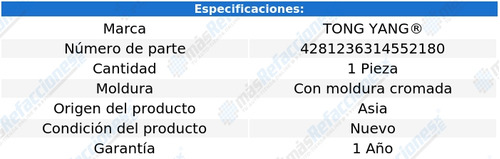 Parrilla Chevrolet Trail Blazer2002-2003-2004-2005mold Cromo Foto 2