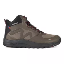 Zapatilla Outdoor Hombre Michelin Dr05 Taupe-negro