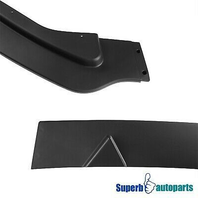 Fits 2014-2017 Infiniti Q50 Matte Black Front Bumper Lip Spa Foto 6