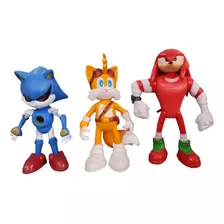 Super Sonic Muñecos Figuras Articulados Juguete Niños 