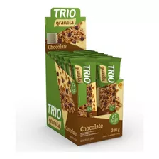 Barrinha De Cereal Granola Chocolate Display C/12 20g - Trio