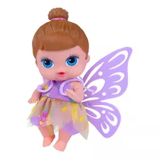 Boneca Fada Fadinha Menina Babys Collection - Super Toys