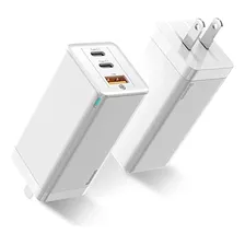 Cargador Usb C, Baseus 65w 3 Puertos Pd 3.0 [gan Tech]