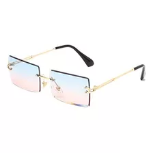 Gafas De Sol Rectangulares Sin Montura Long Keeper Fashion P