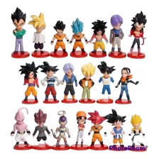 Dragon Ball Z Set 20 Figuras 8 A 10 Cm Goku Vegeta Freezer 