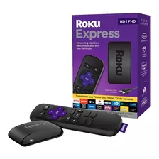 Tv Box Original Roku Express Streaming Player Full Hd Hdmi