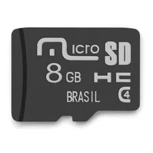 Cartão Microsdhc Multilaser 8gb Cl 4 Mais Barato Do Ml