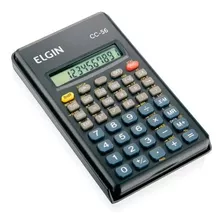 Calculadora Cientifica Elgin Com 56 Funções - 10 Dígitos Cor Preto