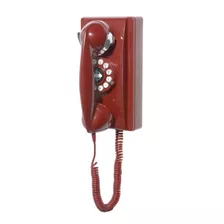 Telefono Antiguo Crosley Cr55-re Teléfono De Pared Con Tecn