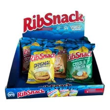 Caixa Ribsnack 37g Sabores Variados (5 Cada) Com 20 Unidades