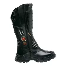 Bota Masculino Feminina Preta Bombeiro Samu Rocam Oferta