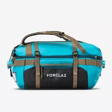 Bolsa Viaje Montaña Extend 40 A 60 Litros Azul Forclaz