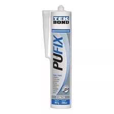 Sellador De Poliuretano Tekbond Pu Fix Gris En Tubo 280ml