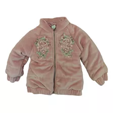 Chaqueta Con Rosas Bebe